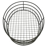 CESTO OVALE ARTINOX  28x20,5x5,7 CM NERO ACCIAIO (24 UNITÀ)