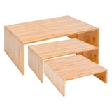 3 U. ALZATE DA BUFFET GRANDI BAMBOO   NATURALE BAMBÙ (1 UNITÀ)