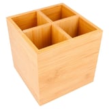 PORTAPOSATE BAMBOO  15x15x15 CM NATURALE BAMBÙ (1 UNITÀ)