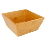CIOTOLA QUADRATA BAMBOO 1400 ML 17,8x17,8x8,3 CM NATURALE BAMBÙ (1 UNITÀ)