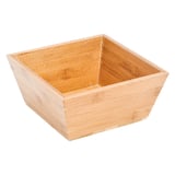 SCODELLA QUADRATA BAMBOO 3500 ML 24,1x24,1x10,2 CM NATURALE BAMBÙ (1 UNITÀ)