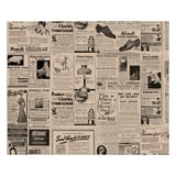 CARTA ANTIGRASSO FAST FOOD PFAS FREE 'TIMES' 34 G/M2 28x34 CM NATURALE PERGAMANA ANTIGRASSI (1000 UNITÀ)