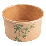 COPPETTA GELATI FEEL GREEN 90 ML 210 + 18 PE G/M2 Ø7,2x4 CM MARRONE CARTONE (2000 UNITÀ)