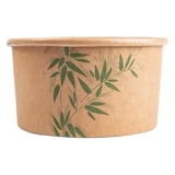 COPPETTA GELATI FEEL GREEN 90 ML 210 + 18 PE G/M2 Ø7,2x4 CM MARRONE CARTONE (2000 UNITÀ)