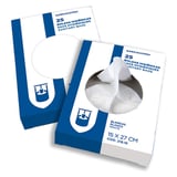 25 U. SACCHETTI IGIENICI  15µ 15x27 CM BIANCO HDPE (1 UNITÀ)