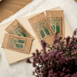 BUSTINE GEL 'TOUCH OF CHARM' 10 ML 5x10 CM NATURALE KRAFT (1000 UNITÀ)