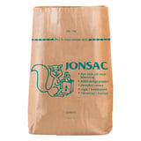 SACCHETTO SPAZZATURA  110 L 2x60 G/M2 70x95x25 CM MARRONE KRAFT (50 UNITÀ)