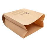 SACCHETTI COMPOSTABILI  8 L 70 G/M2 26+14x35 CM NATURALE KRAFT (500 UNITÀ)