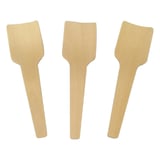 CUCCHIAINI GELATI WOOD  7 CM NATURALE LEGNO (100 UNITÀ)