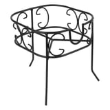 PIEDISTALLO PER CODICE 215.56   16,5x16,5x16,4 CM NERO METAL (1 UNITÀ)