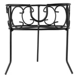 PIEDISTALLO PER CODICE 215.56   16,5x16,5x16,4 CM NERO METAL (1 UNITÀ)