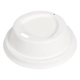 COPERCHI PER BICCHIERI DA CAFFÈ 240 ML BIONIC  Ø 8 CM BIANCO BAGASSA (1000 UNITÀ)