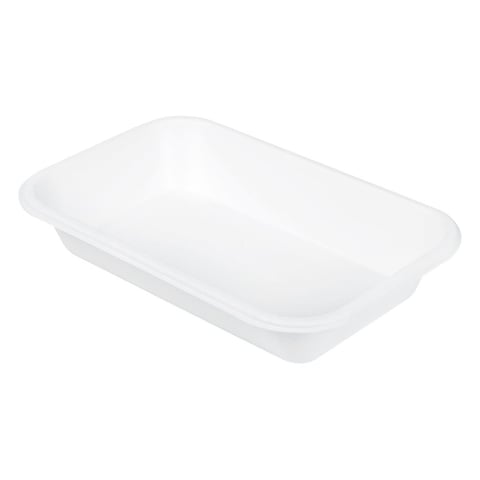 VASSOI BIONIC 710 ML 21,5x14x3,7 CM BIANCO BAGASSA (600 UNITÀ)