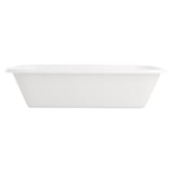 VASSOI BIONIC 950 ML 21,5x14x5,2 CM BIANCO BAGASSA (600 UNITÀ)