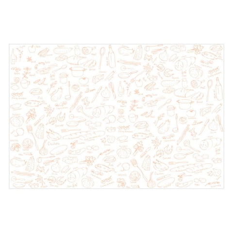 CARTA PER ALIMENTI ANTIGRASSO 'DELI' 35 G/M2 35x52 CM BIANCO PERGAMANA ANTIGRASSI (500 UNITÀ)