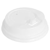 COPERCHIO ALTO PER BICCHIERI  120 ML  BIANCO PS (1000 UNITÀ)