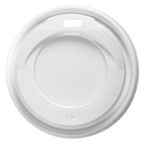 COPERCHIO ALTO PER BICCHIERI 240 ML.   BIANCO PS (1000 UNITÀ)