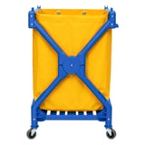 CARRELLO PORTABIANCHERIA PIEGHEVOLE ARROW  71x66x95 CM BLU PLASTICA (1 UNITÀ)