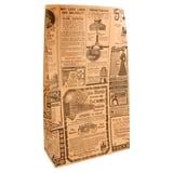 SACCHETTI SOS SENZA MANICI 'TIMES' 70 G/M2 20+9x34,5 CM NATURALE KRAFT (500 UNITÀ)