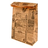 SACCHETTI SOS SENZA MANICI 'TIMES' 70 G/M2 20+9x34,5 CM NATURALE KRAFT (500 UNITÀ)