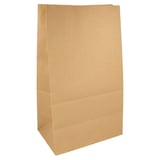 SACCHETTI SOS SENZA MANICI  70 G/M2 22+14x37 CM NATURALE KRAFT (500 UNITÀ)
