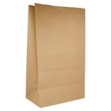 SACCHETTI SOS SENZA MANICI  80 G/M2 25+15x43,5 CM NATURALE KRAFT (250 UNITÀ)