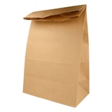 SACCHETTI SOS SENZA MANICI  80 G/M2 25+15x43,5 CM NATURALE KRAFT (250 UNITÀ)