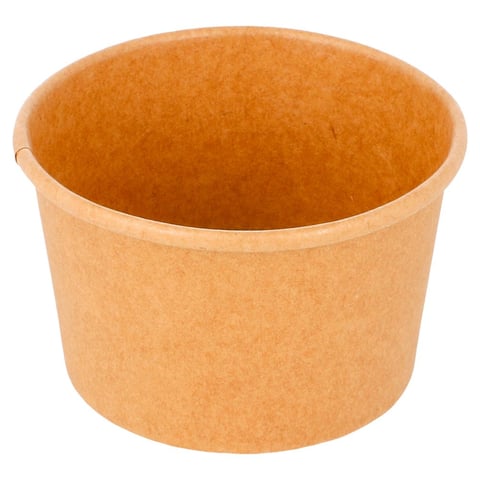 COPPETTA GELATI  120 ML 210 + 18 PE G/M2 Ø7,7x4,7 CM MARRONE CARTONE (2000 UNITÀ)