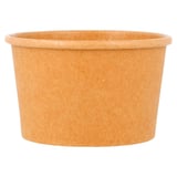 COPPETTA GELATI  120 ML 210 + 18 PE G/M2 Ø7,7x4,7 CM MARRONE CARTONE (2000 UNITÀ)