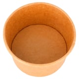 COPPETTA GELATI  120 ML 210 + 18 PE G/M2 Ø7,7x4,7 CM MARRONE CARTONE (2000 UNITÀ)