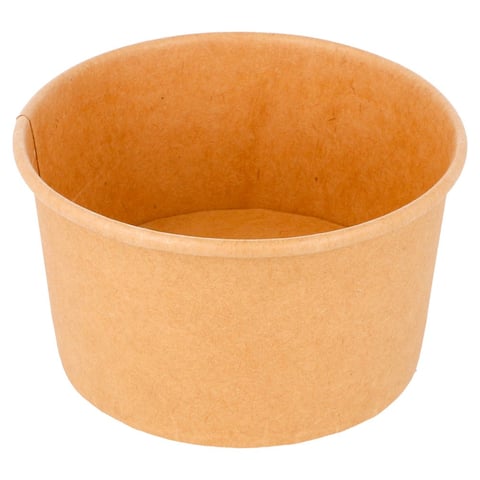 COPPETTA GELATI  180 ML 250 + 18 PE G/M2 Ø 8,7x5,2 CM MARRONE CARTONE (2000 UNITÀ)