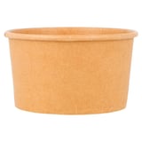 COPPETTA GELATI  180 ML 250 + 18 PE G/M2 Ø 8,7x5,2 CM MARRONE CARTONE (2000 UNITÀ)