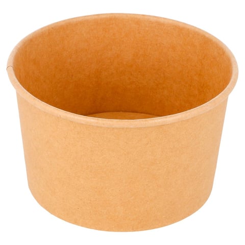 COPPETTA GELATI  240 ML 250 + 18 PE G/M2 Ø9,4x5,5 CM MARRONE CARTONE (2000 UNITÀ)
