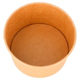 COPPETTA GELATI  240 ML 250 + 18 PE G/M2 Ø9,4x5,5 CM MARRONE CARTONE (2000 UNITÀ)
