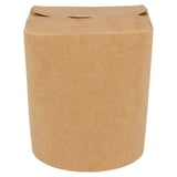 RICIPIENTI MULTIUSO PER MICROONDE  480 ML 275 + 25 PE G/M2 Ø8x9 CM NATURALE KRAFT (50 UNITÀ)
