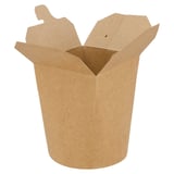 RICIPIENTI MULTIUSO PER MICROONDE  480 ML 275 + 25 PE G/M2 Ø8x9 CM NATURALE KRAFT (50 UNITÀ)