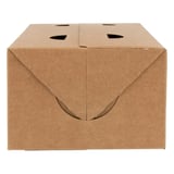 SCATOLE PORTA PRANZO  1 L 300 G/M2 11x18x7 CM MARRONE CARTONE (50 UNITÀ)