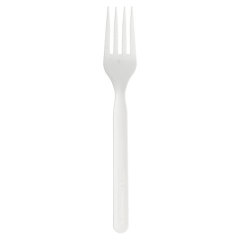 FORCHETTE   17 CM BIANCO CPLA (1000 UNITÀ)