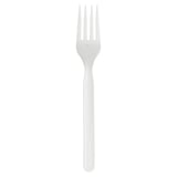 FORCHETTE   17 CM BIANCO CPLA (1000 UNITÀ)