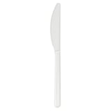 COLTELLI   18 CM BIANCO CPLA (1000 UNITÀ)