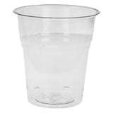 BICCHIERI COMPOSTABILI  200 ML Ø 7,8x8 CM TRASPARENTE PLA (1250 UNITÀ)