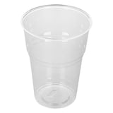 BICCHIERI COMPOSTABILI  400 ML Ø 8,5x11,2 CM TRASPARENTE PLA (1000 UNITÀ)