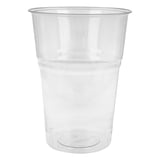 BICCHIERI COMPOSTABILI  575 ML Ø 9,5x13 CM TRASPARENTE PLA (800 UNITÀ)