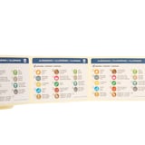 ETICHETTE ADESIVE ALLERGENI   7,5x5 CM CARTA (500 UNITÀ)