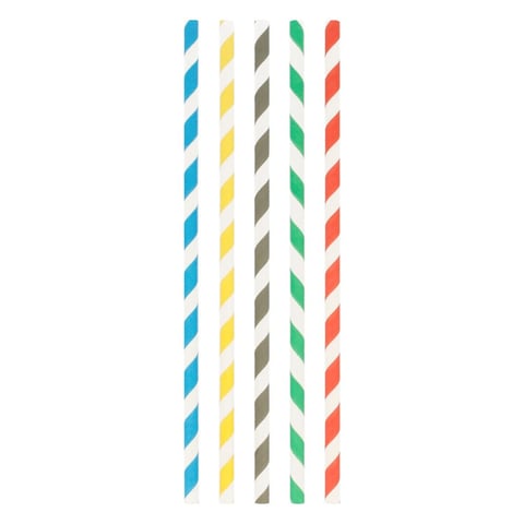 CANUCCE DRITTE STRISCE PAPER  Ø0,8x23,5 CM COLORI VARIE CARTA (3000 UNITÀ)