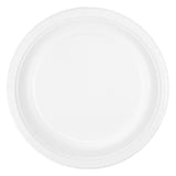 PIATTI ROTONDO  320 G/M2 Ø 23 CM BIANCO CARTONE (400 UNITÀ)