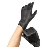 GUANTI   SIZE: M NERO NITRILE (100 UNITÀ)