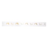 STRISCE GARANZIA IGIENE "WS" 'TOUCH OF CHARM' 48 G/M2 62x6,5 CM BIANCO CARTA (1000 UNITÀ)