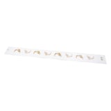 STRISCE GARANZIA IGIENE "WS" 'TOUCH OF CHARM' 48 G/M2 62x6,5 CM BIANCO CARTA (1000 UNITÀ)