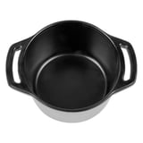 PENTOLE CUCINA CON MANIGLIE E COPERCHIO ASAMI WARE 300 ML Ø10,5x6,5 CM NERO MELAMINA (12 UNITÀ)